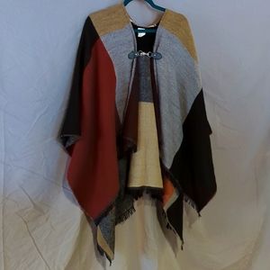 Shawl,Wrap,Open Front,Poncho,Cape, Sweater, Casual Cardigan, One Size
